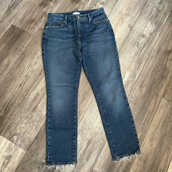 good american good legs straight leg jeans - Picture 5 of 11